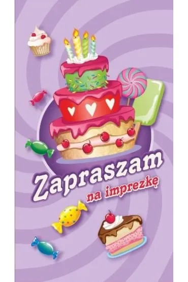 Astro Atelier Zaproszenie Urodziny dzieci�ce 10 szt.