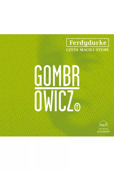 Audiobook CD mp3 ferdydurke - Maciej Stuhr, Witold Gombrowicz