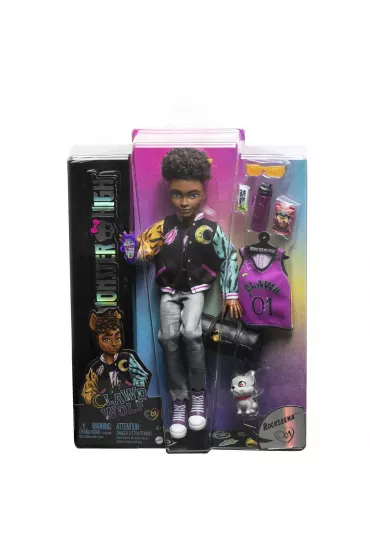Monster High. Clawd Wolf Lalka podstawowa HNF65 Mattel