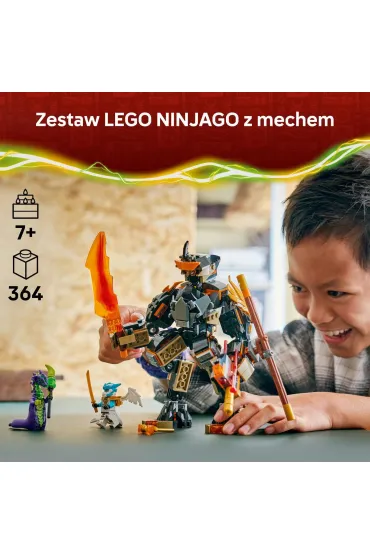 LEGO Ninjago Mech specjalny Cole'a i Zane w smoczej zbroi 71854