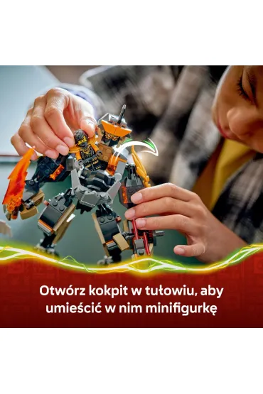 LEGO Ninjago Mech specjalny Cole'a i Zane w smoczej zbroi 71854