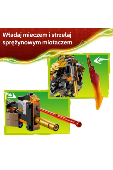 LEGO Ninjago Mech specjalny Cole'a i Zane w smoczej zbroi 71854