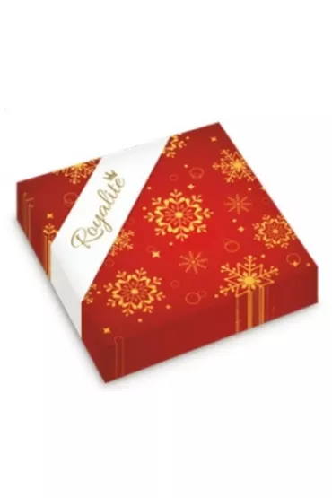 Herlitz Serwetka 3-wastwowe czerwone Gwiazdy 9575777 33 x 33 cm