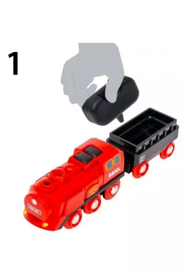 Brio Zestaw z kolejk� na par� na baterie Ravensburger