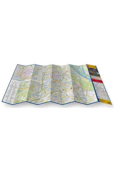 Vienna city street map 1:15 000 laminat 2025