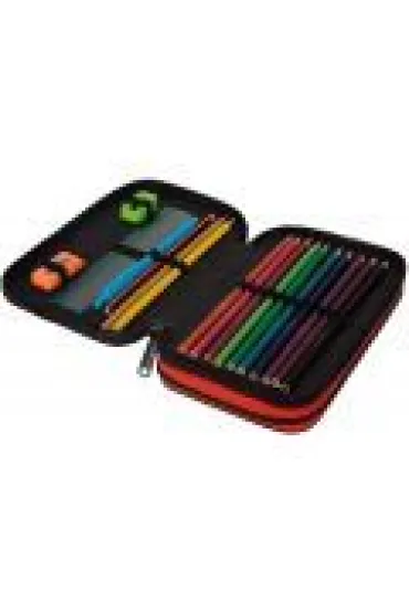 CoolPack Pi�rnik podw�jny z wyposa�eniem Jumper 2 Grey Ball