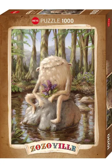 Puzzle 1000 el. Zozoville, Kwiaty dla Ciebie Heye