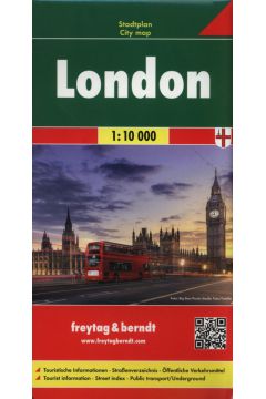 Mapa Londyn 1:10 000