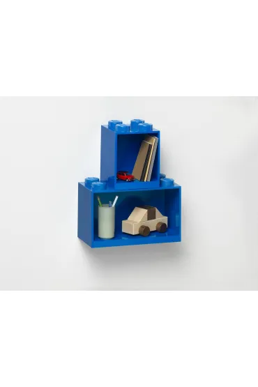 Zestaw p�ek LEGO BRICK 4 & BRICK 8 Niebieskie