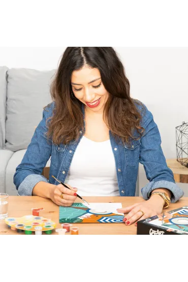 Malowanie po numerach CreArt - Relaks nad basenem Ravensburger