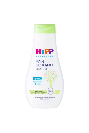 Hipp Babysanft Pyn do kpieli od 1. dnia ycia Sensitive 350 ml