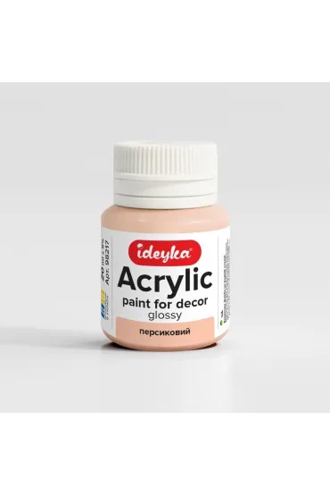 Ideyka Farba akrylowa Brzoskwinia 20ml
