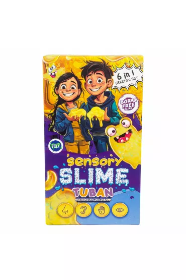 ZESTAW   DIY TUBAN SENSORY SLIME   6 W 1