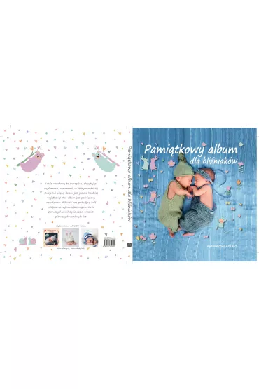 Pami�tkowy album dla bli�niak�w - Katarzyna R�a  Nowak-Komar