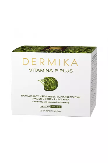 Dermika Vitamina P Plus nawil�aj�cy krem przeciwzmarszczkowy na dzie�/na noc cera naczynkowa 50 ml