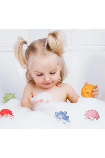 Sensorki Tullo Pi�ki sensoryczne 5 szt. bez dziurki pastelowe