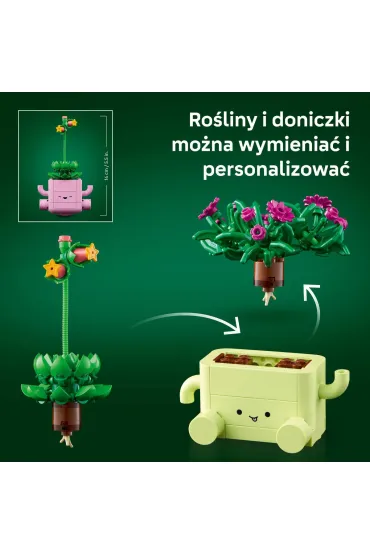LEGO Botanicals Bujaj�ce si� ro�linki 11506