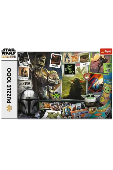 Puzzle 1000 el. Kolekcja Grogu. Star Wars. The Mandalorian Trefl