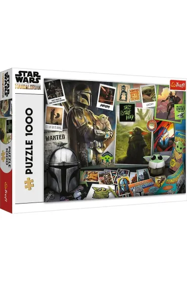 Puzzle 1000 el. Kolekcja Grogu. Star Wars. The Mandalorian Trefl