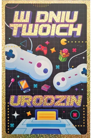Yeku Karnet Urodziny gracza