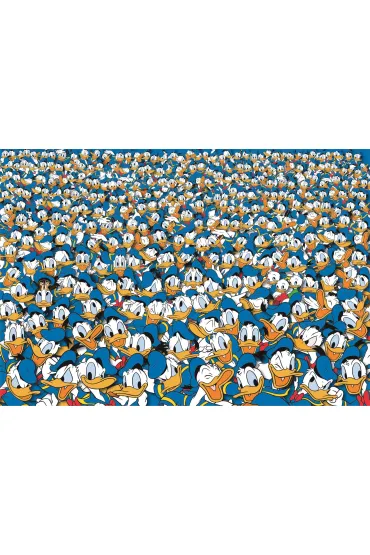 Puzzle 1000 el. Compact Impossible Puzzle! Donald Duck Clementoni