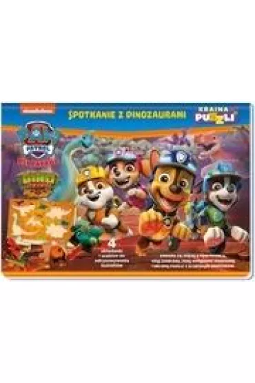 Psi Patrol. Kraina puzzli. Spotkanie z dinzaurami