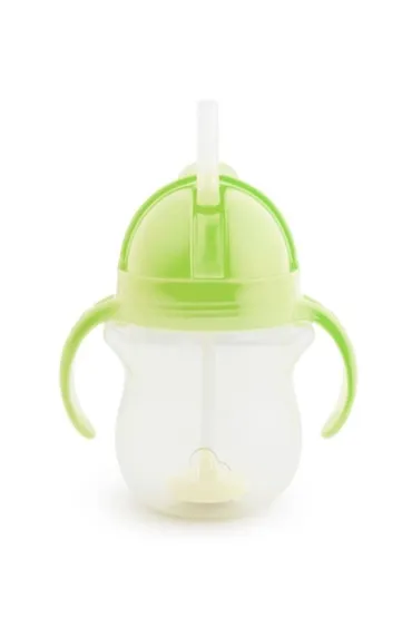 Kubek Munchkin niekapek ze s�omk� 207ml zielony