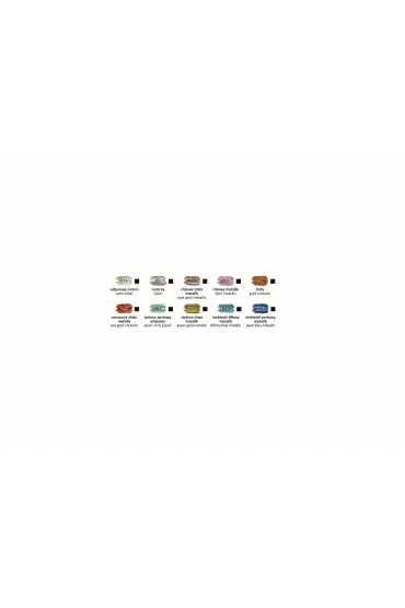 Happy Color Farby akrylowe metalik 12x12ml