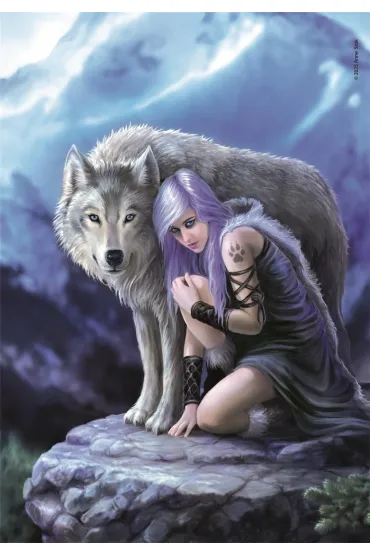 Puzzle 1000 el. Anne Stokes Protector Clementoni