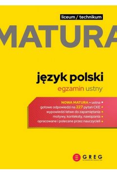 Matura 2023 Język Polski. Egzamin ustny