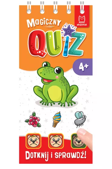 Magiczny quiz z �abk�. Dotknij i sprawd�! 4+ - Anna Podg�rska