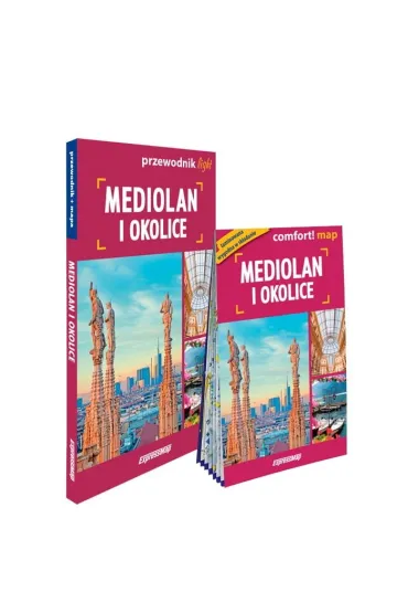 Mediolan i okolice light przewodnik + mapa - Marta  Lasota, Karolina Adamczyk, Marta Stebel