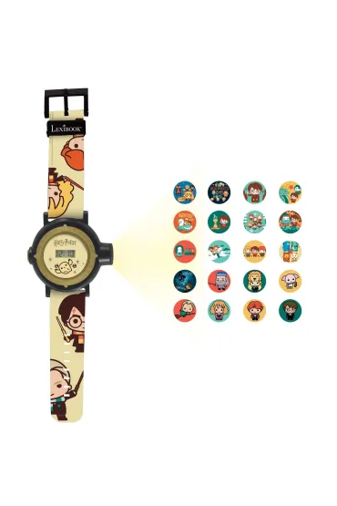 Zegarek projektor Harry Potter z 20 obrazami do wy�wietlenia DMW050HP