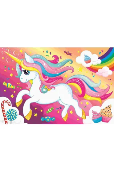 Puzzle 100 el. Pi�kny jednoro�ec Trefl