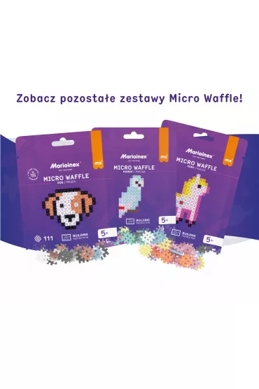 Micro Waffle 230 element�w Zestaw Morski