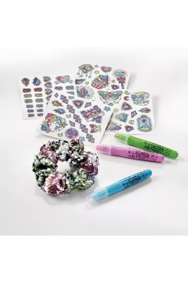 Zestaw beauty Bling Bling Nail&Hair z tatua�ami Totum
