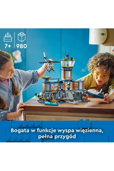LEGO City Policja z Wi�ziennej Wyspy 60419