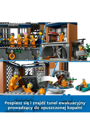 LEGO City Policja z Wi�ziennej Wyspy 60419