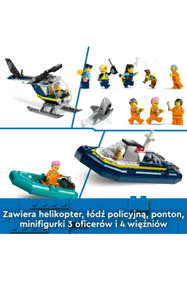 LEGO City Policja z Wi�ziennej Wyspy 60419