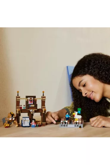 LEGO Minecraft Ring w Lenym dworze 21272