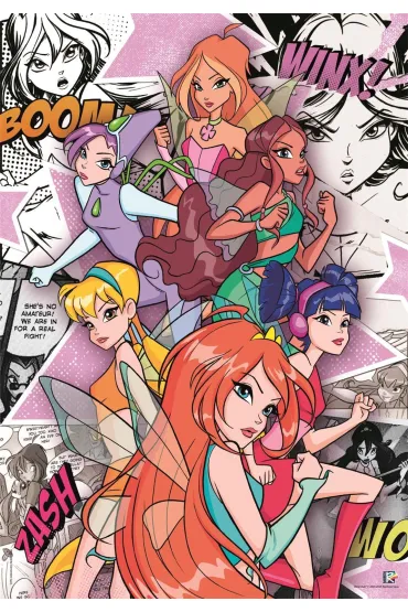 Puzzle 500 el. Compact Winx Clementoni