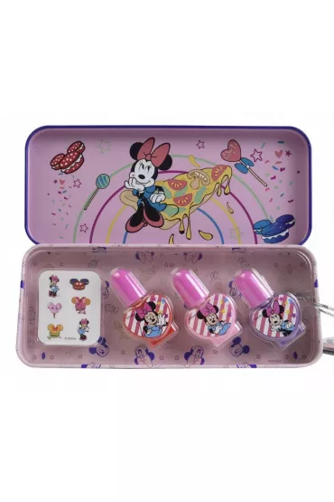 Zestaw lakier�w met. etui Minnie Mouse Markwins