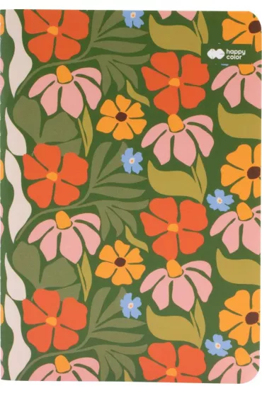 Happy Color Notes szyty A6 Bloom boho linia 32 kartki