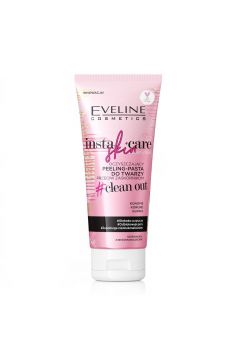 Eveline Cosmetics Insta Skin Care oczyszczajcy peeling-pasta do twarzy przeciw zaskrnikom 75 ml