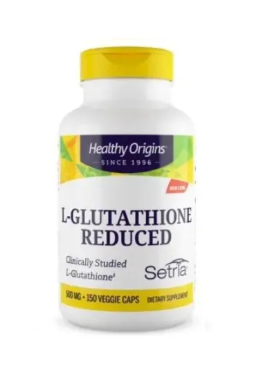 Healthy Origins L-glutathione reduced - L-glutation zredukowany suplement diety 150 kaps.