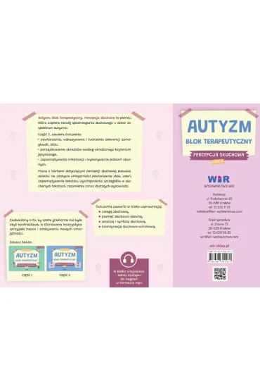 Autyzm Blok terapeutyczny Percepcja s�uchowa Cz�� 2 - Agnieszka Bala