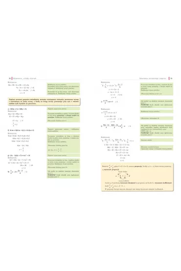 Repetytorium gimnazjalisty - matematyka + tablice - Marta Lichosik