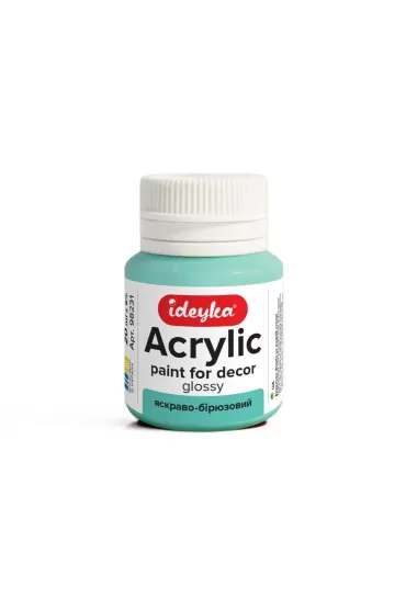 Ideyka Farba akrylowa jasny turkus 20ml