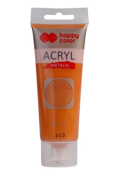 Happy Color Farba akrylowa metalik 75 ml