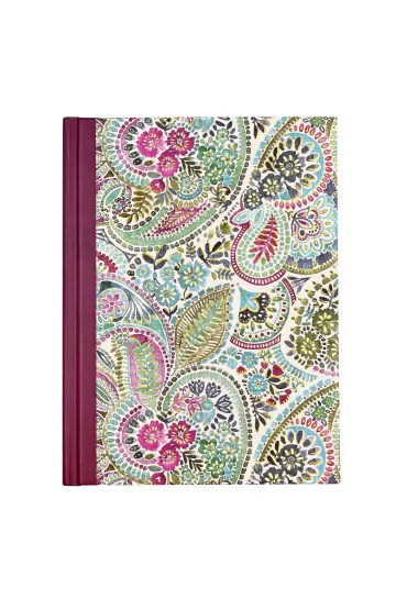 Peter Pauper Press Notatnik Szyty Paisley Akwarela